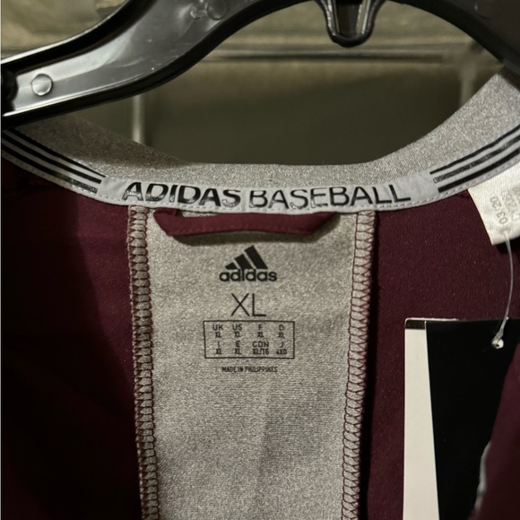 NEW WITH TAGS Sinton Adidas Baseball Men’s Icon Short Sleeve Cage Jacket - Picture 6 of 9